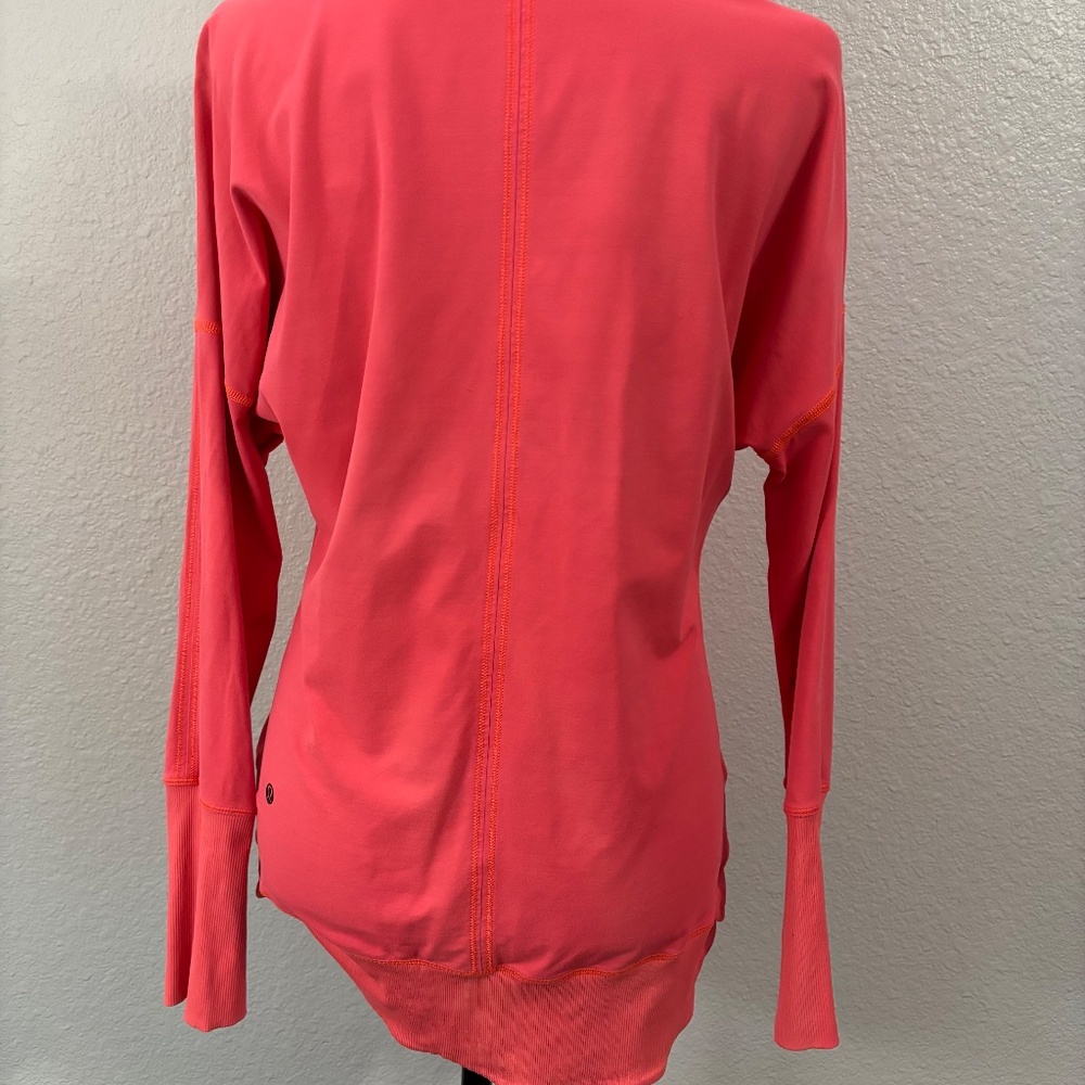 Lululemon Define Jacket Size S Pink Heather Luon Full Zip Women’s Slim Fit Yoga - Picture 9 of 15